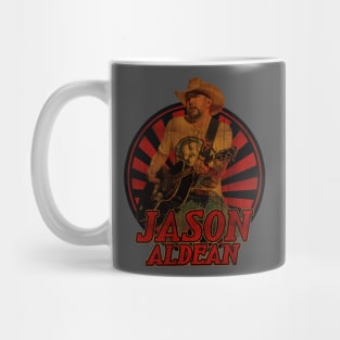 Retro Vintage Jason Aldean Classic Mug